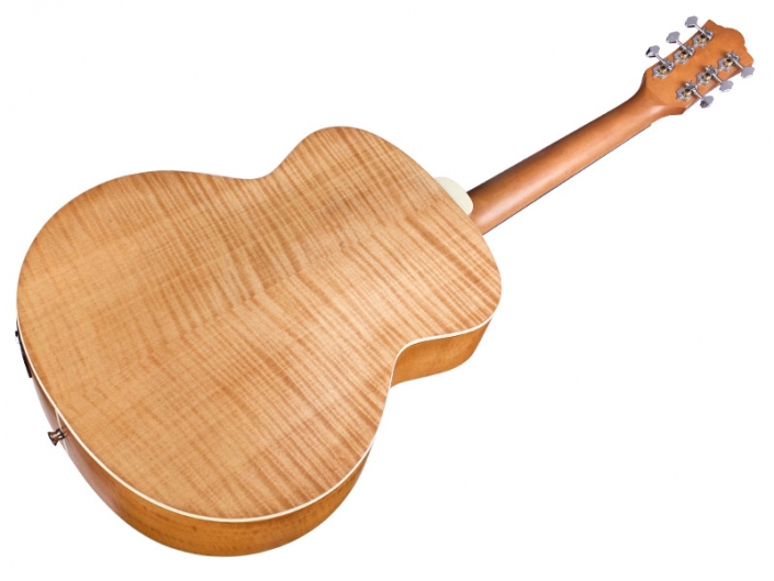 Guild Jumbo Junior Flamed Maple Westerly Epicea Erable Pf - Natural - Electro acoustic guitar - Variation 3