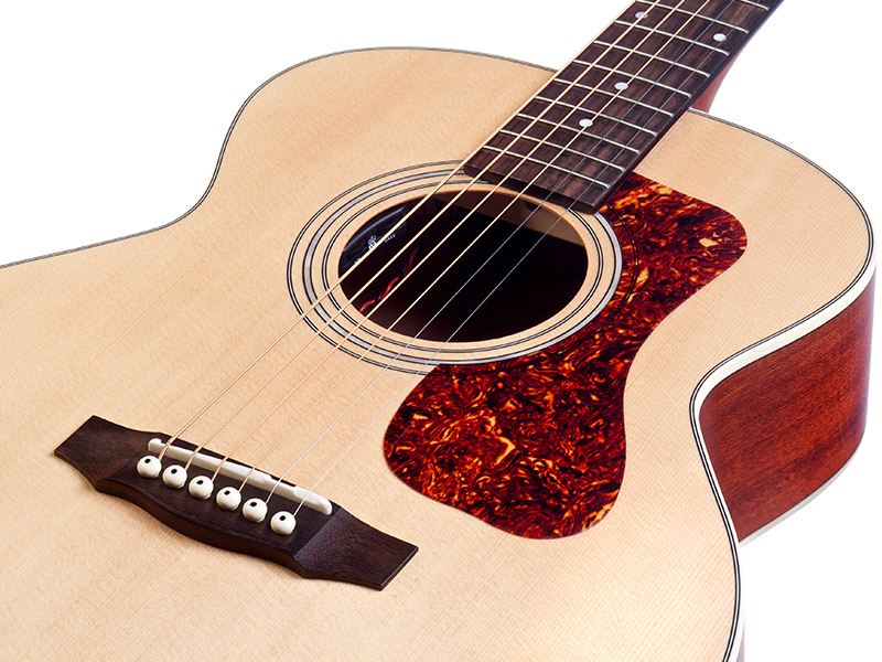 Guild Jumbo Junior Mahogany Westerly Epicea Acajou Rw - Natural - Electro acoustic guitar - Variation 3