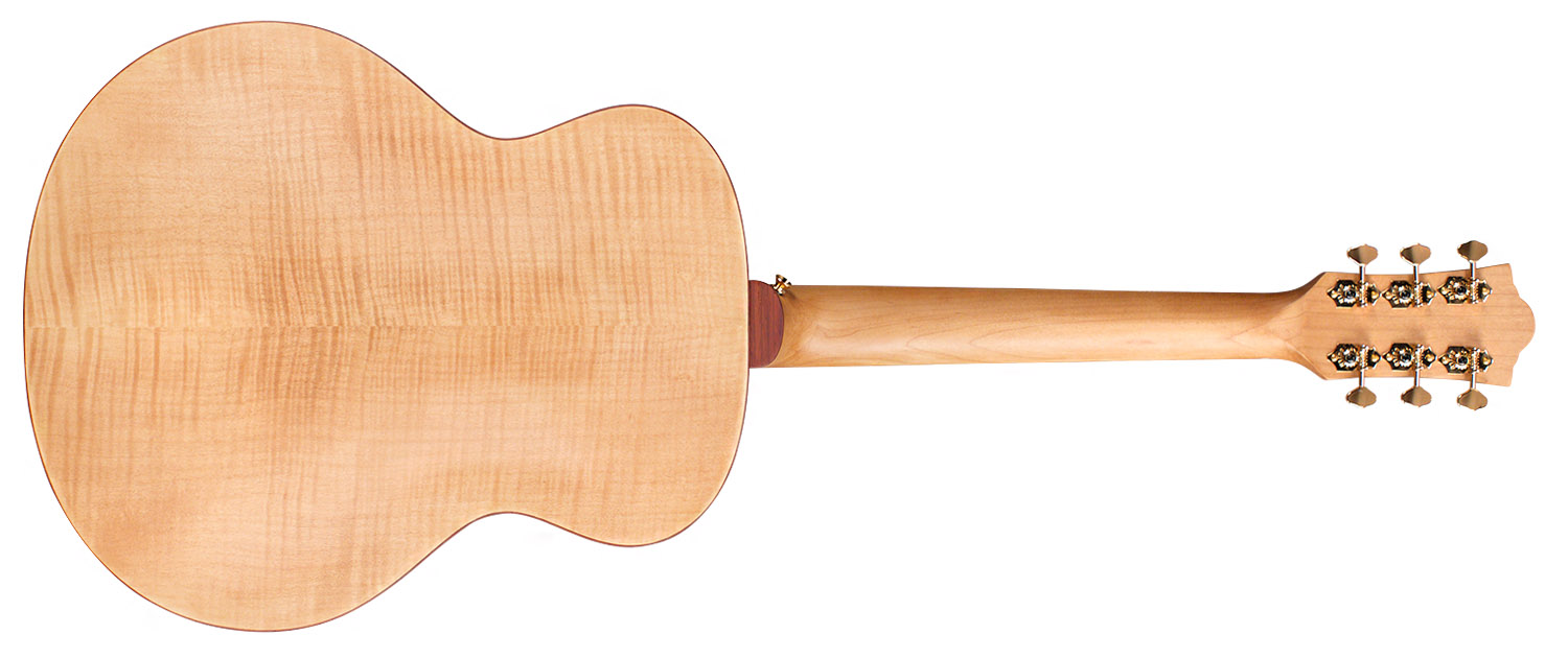 Guild Jumbo Junior Reserve Maple Epicea Erable Pf - Natural - Electro acoustic guitar - Variation 1