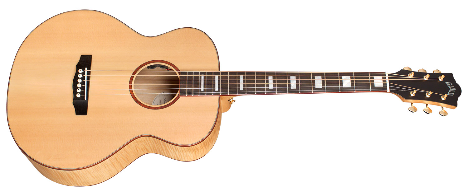 Guild Jumbo Junior Reserve Maple Epicea Erable Pf - Natural - Electro acoustic guitar - Variation 2