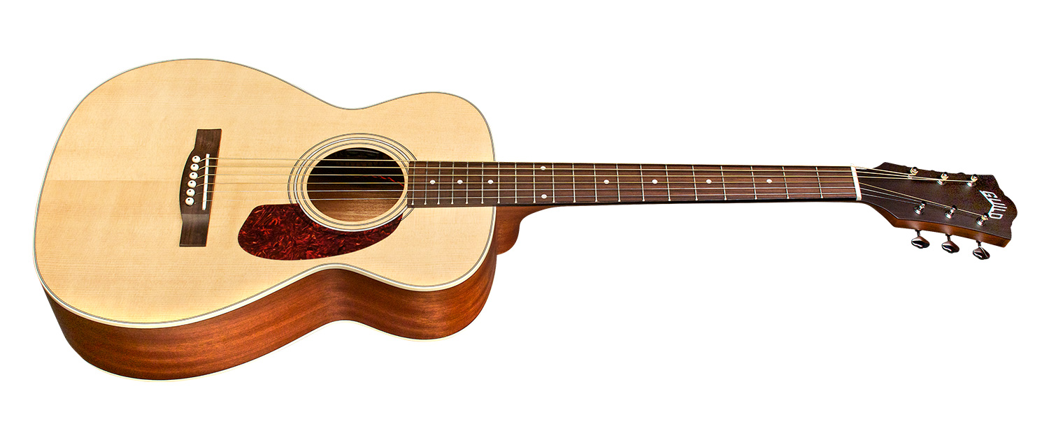 Guild M-240e Westerly Archback  Westerly Concert Epicea Palissandre Pf +housse - Natural - Electro acoustic guitar - Variation 1
