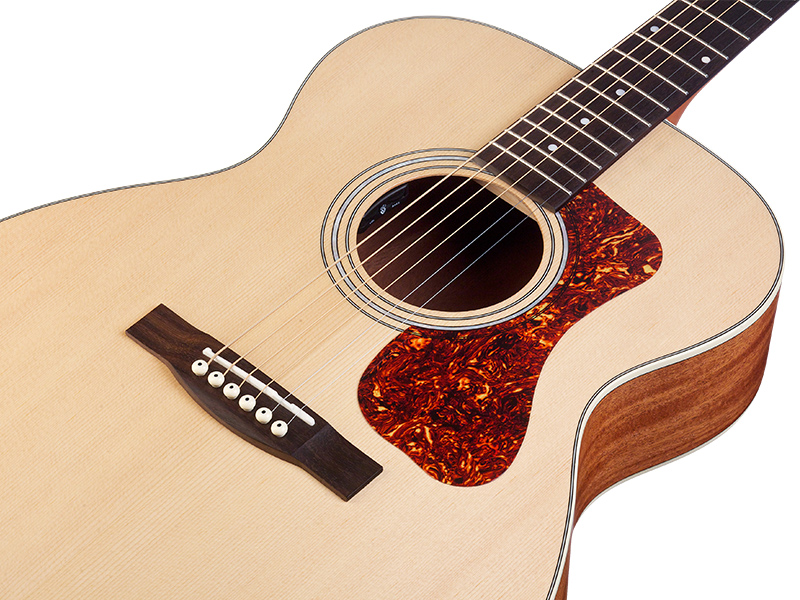 Guild M-240e Westerly Archback  Westerly Concert Epicea Palissandre Pf +housse - Natural - Electro acoustic guitar - Variation 3