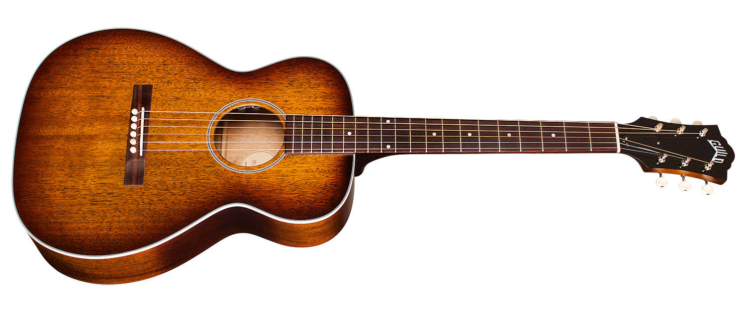 Guild M-25e Usa Concert Tout Acajou Rw - California Burst - Electro acoustic guitar - Variation 1