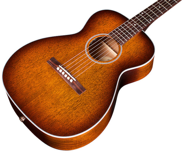 Guild M-25e Usa Concert Tout Acajou Rw - California Burst - Electro acoustic guitar - Variation 3