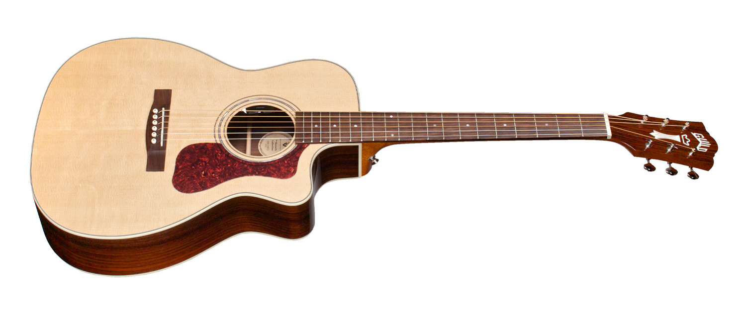 Guild Om-150ce Westerly Orchestra Cw Epicea Palissandre - Natural - Electro acoustic guitar - Variation 1
