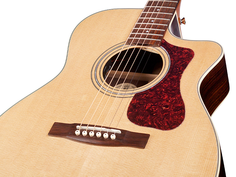 Guild Om-150ce Westerly Orchestra Cw Epicea Palissandre - Natural - Electro acoustic guitar - Variation 3
