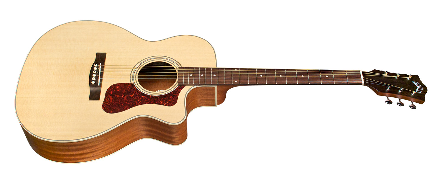 Guild Om-240ce Westerly Orchestra Cw Epicea Acajou Pf - Natural - Electro acoustic guitar - Variation 1