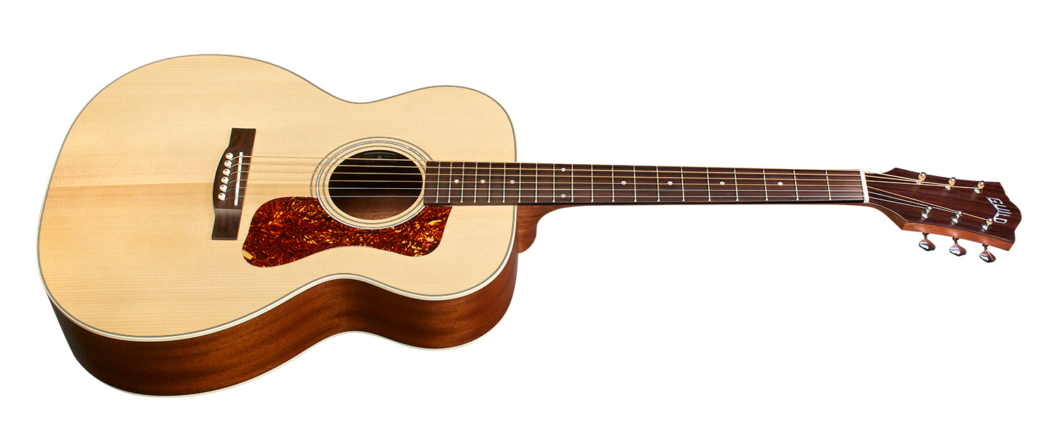 Guild Om-240e Westerly Orchestra Epicea Acajou - Natural - Electro acoustic guitar - Variation 1