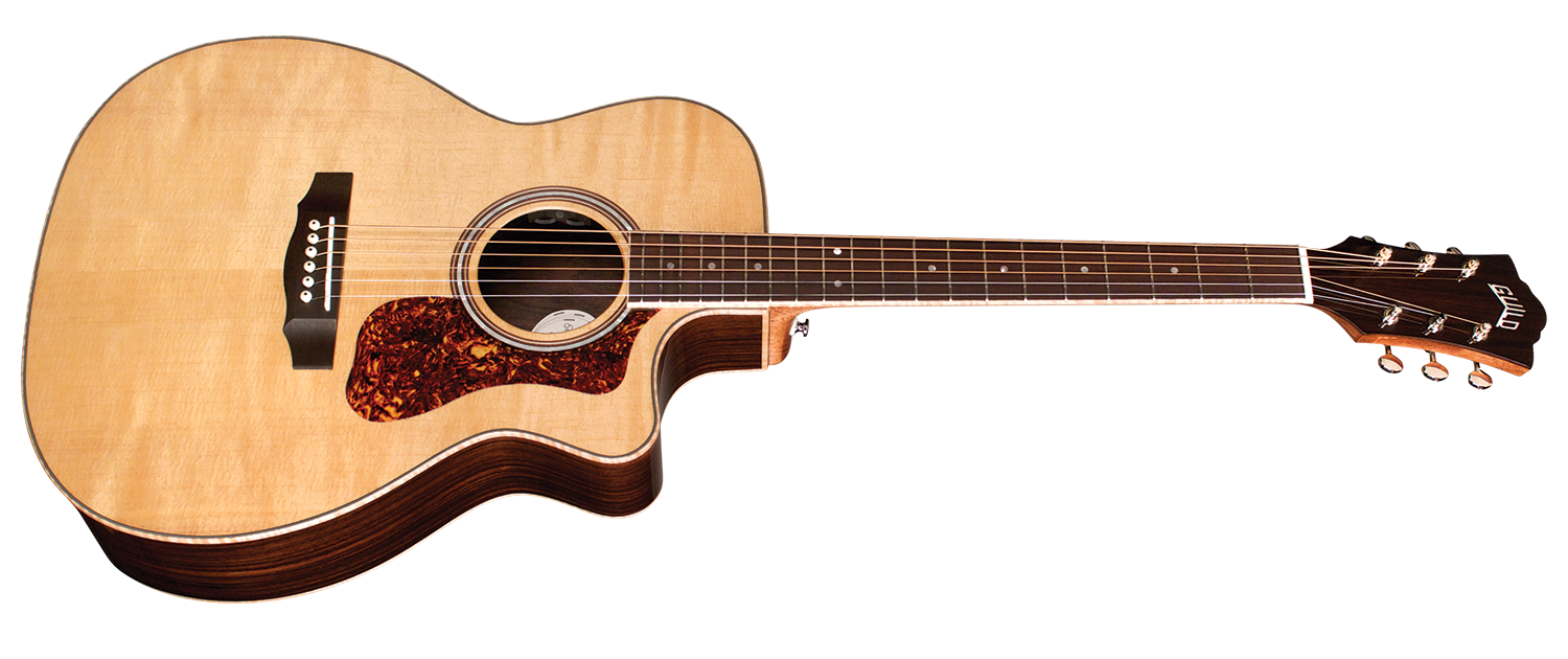 Guild Om-250ce Reserve Westerly Orchestra Cw Epicea Palissandre Pf - Natural - Electro acoustic guitar - Variation 1