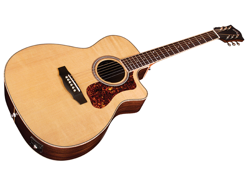 Guild Om-250ce Reserve Westerly Orchestra Cw Epicea Palissandre Pf - Natural - Electro acoustic guitar - Variation 3