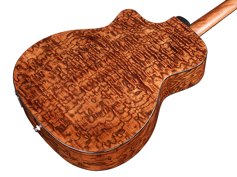 Guild Om-260ce Deluxe Burl Westerly Orchestra Cw Epicea Frene Pf - Edge Burst - Electro acoustic guitar - Variation 3
