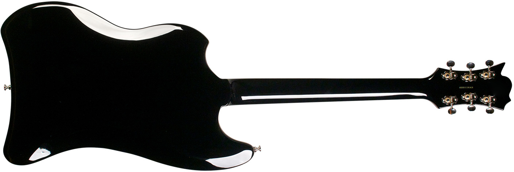 Guild S-200 T-bird - Noir - Retro rock electric guitar - Variation 3