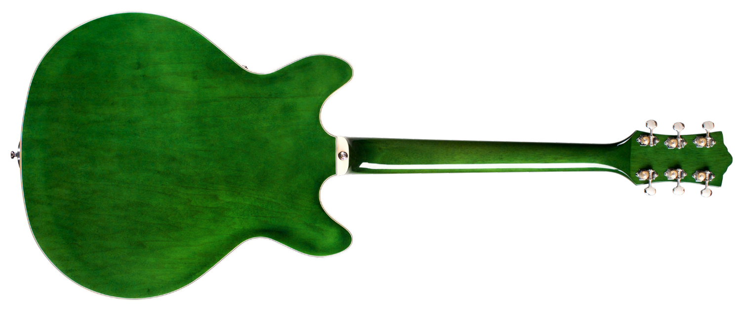 Guild Starfire I Dc Newark St Hh Bigsby Rw - Emerald Green - Semi-hollow electric guitar - Variation 1