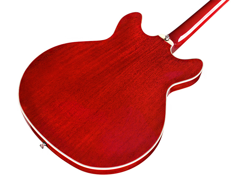 Guild Starfire I Dc Newark St Hh Ht Rw - Cherry Red - Semi-hollow electric guitar - Variation 3