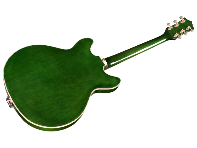 Guild Starfire I Dc Newark St Hh Bigsby Rw - Emerald Green - Semi-hollow electric guitar - Variation 3