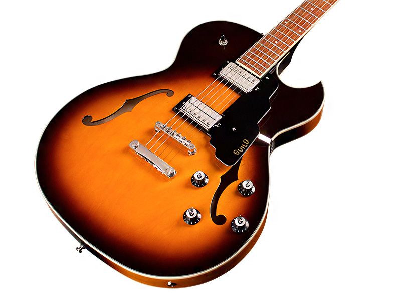 Guild Starfire I Sc Newark St Hh Bigsby Rw - Antique Burst - Semi-hollow electric guitar - Variation 3