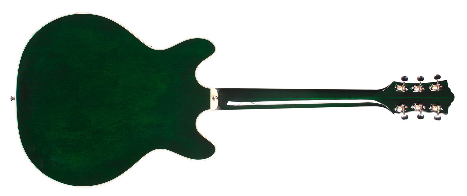 Guild Starfire Iv St Maple Newark St Hh Ht Rw - Emerald Green - Semi-hollow electric guitar - Variation 1