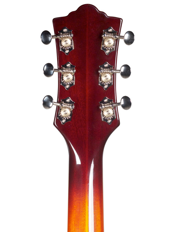 Guild Starfire Iv St Maple Newark St Hh Ht Rw - Maple Antique Sunburst - Semi-hollow electric guitar - Variation 4