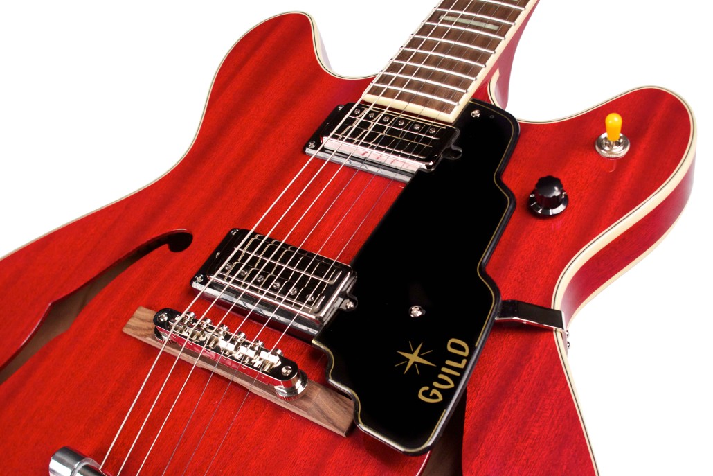 Guild Starfire V Newark St Hh Bigsby Rw - Cherry Red - Semi-hollow electric guitar - Variation 2