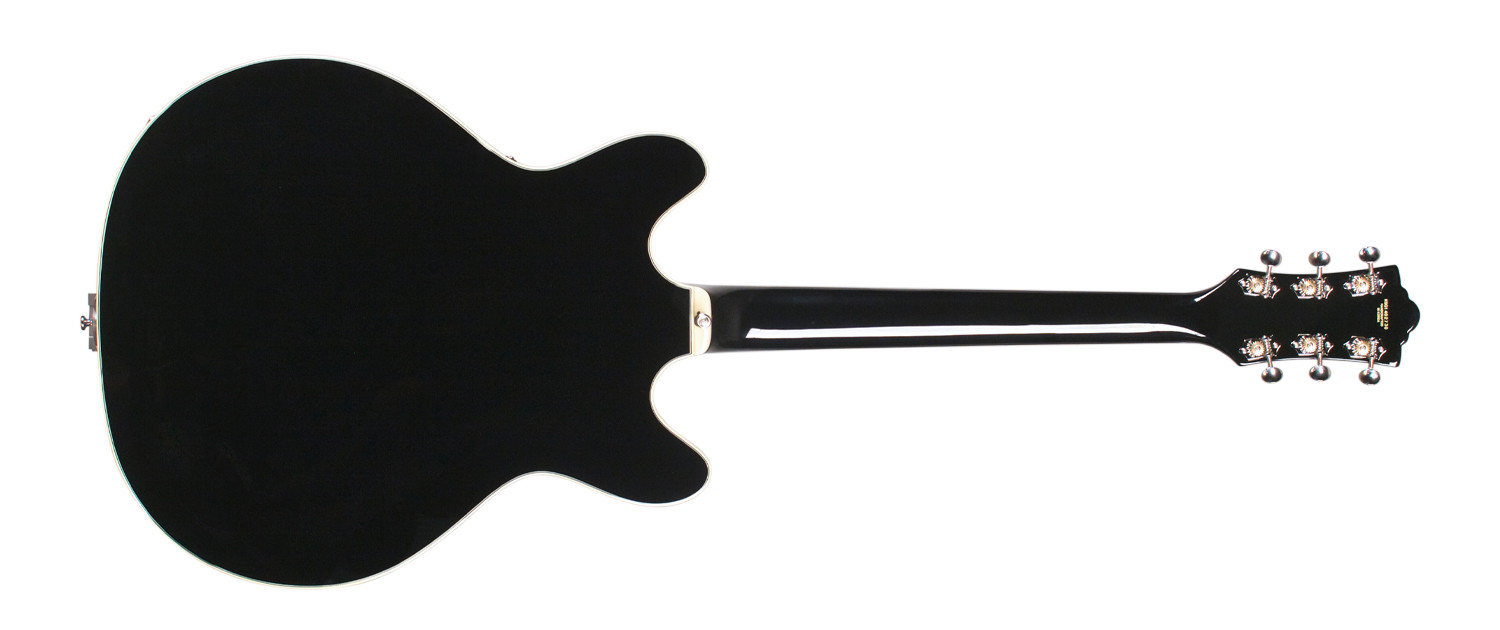 Guild Starfire V Newark St Hh Bigsby Rw - Black - Semi-hollow electric guitar - Variation 2