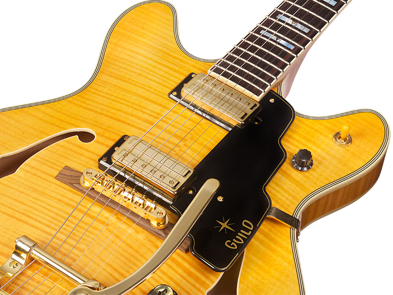 Guild Starfire Vi Newark St Hh Bigsby Rw - Natural - Semi-hollow electric guitar - Variation 3