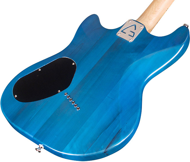 Guild Surfliner Newark St. Hss Ht Mn - Catalina Blue - Retro rock electric guitar - Variation 3