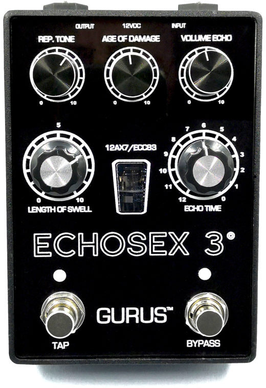 Gurus Echosex 3° - Reverb, delay & echo effect pedal - Main picture