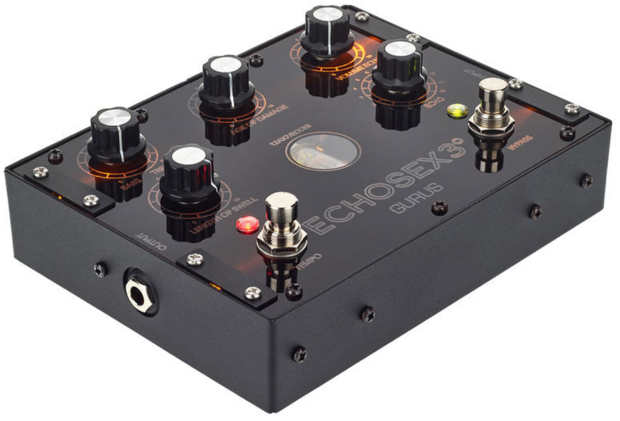 Gurus Echosex 3° Reverb, delay & echo effect pedal