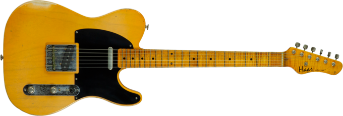 Haar guitars Trad T #43672 - Aged butterscotch