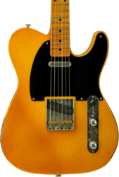 Tel shape electric guitar Haar guitars Trad T #43590 - Aged butterscotch