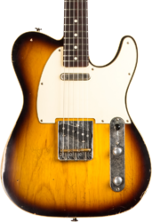 Tel shape electric guitar Haar guitars Trad T Custom #42267 - Aged 2-tone tobacco