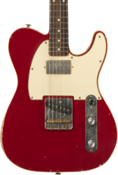 Tel shape electric guitar Haar guitars Trad T Custom #42271 - Aged burgundy