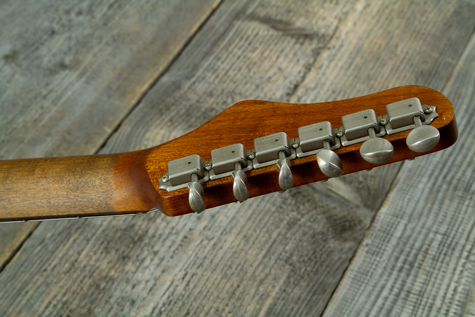 Haar Guitars Trad S Hss Amber Trem Rw #43517 - Aged Black - Str shape electric guitar - Variation 11