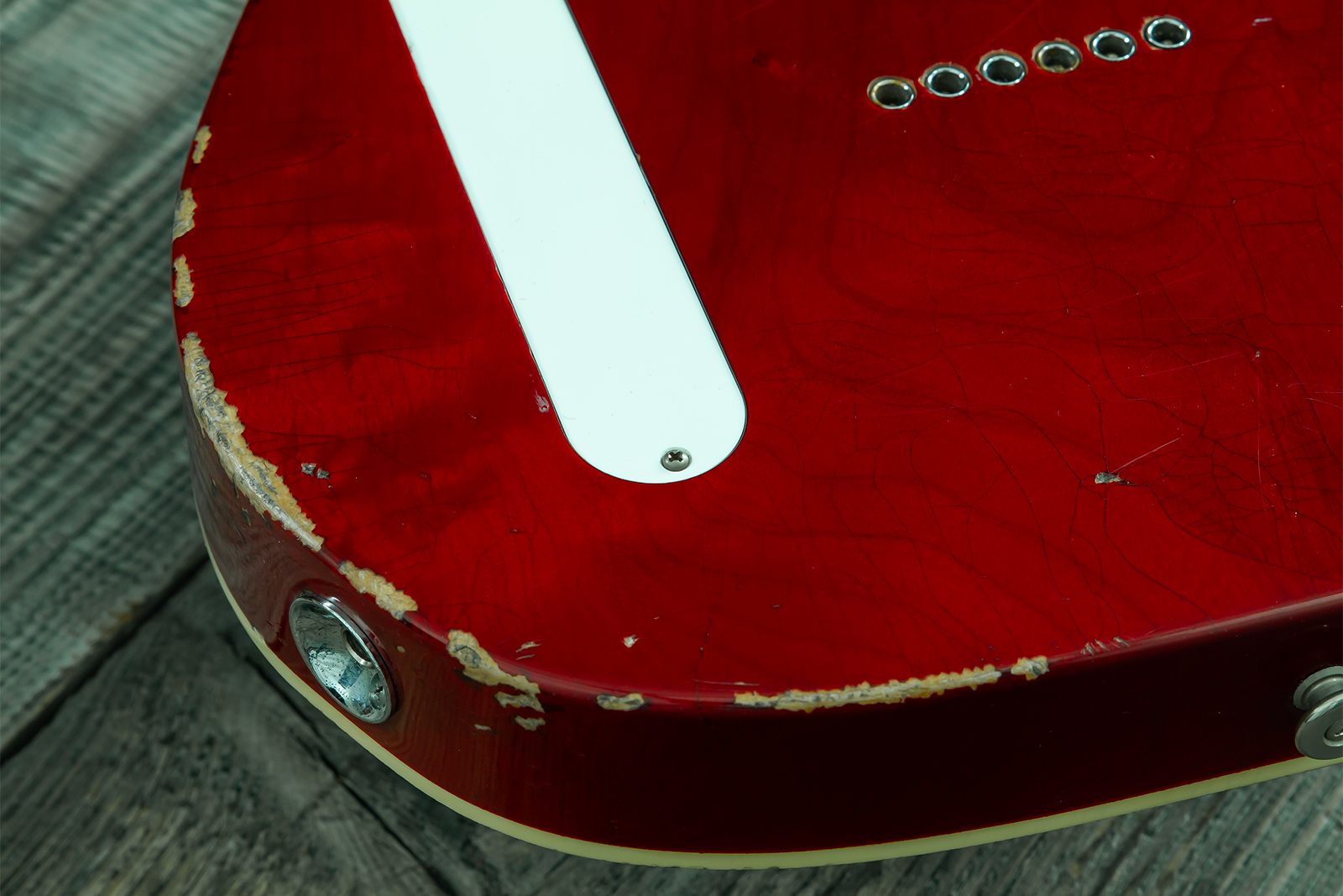 Haar Guitars Trad T Custom 2h Tv Jones Ht Rw #43524 - Aged Brown Natural - Tel shape electric guitar - Variation 12