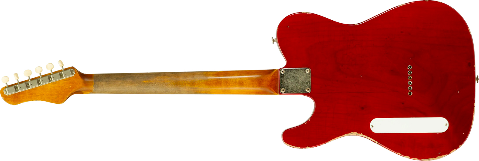 Haar Guitars Trad T Custom 2h Tv Jones Ht Rw #43524 - Aged Brown Natural - Tel shape electric guitar - Variation 1