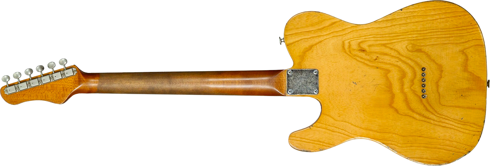 Haar Guitars Trad T Thinline 2s Lindy Fralin Rw #43483 - Aged Antique Natural - Tel shape electric guitar - Variation 1