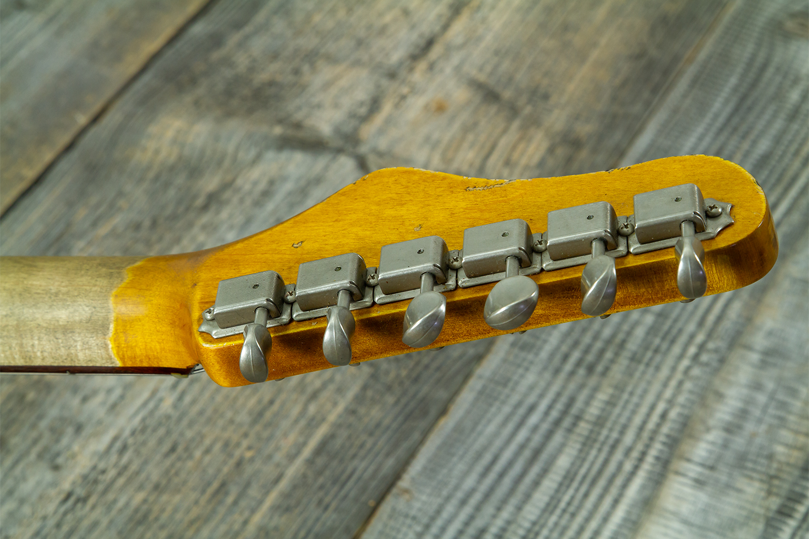 Haar Guitars Trad T Thinline 2s Lindy Fralin Rw #43661 - Aged Old Red - Tel shape electric guitar - Variation 13
