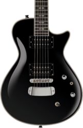 Single cut electric guitar Hagstrom Ultra Swede - Black