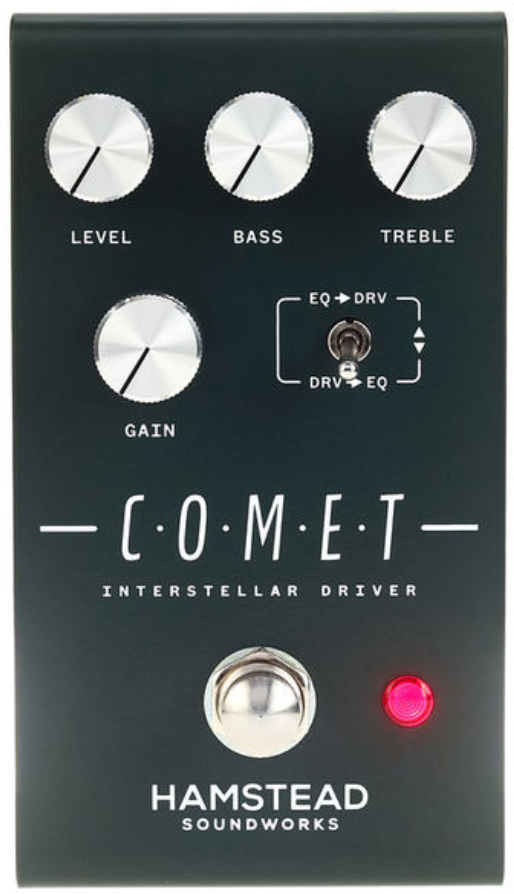 Hamstead Soundworks Comet Interstellar Driver - Overdrive, distortion & fuzz effect pedal - Main picture