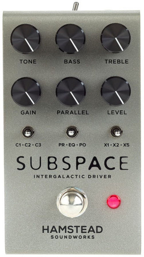Hamstead Soundworks Subspace Intergalactic Driver - Overdrive, distortion & fuzz effect pedal - Main picture