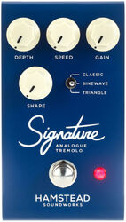 Modulation, chorus, flanger, phaser & tremolo effect pedal Hamstead soundworks Signature Analogue Tremolo