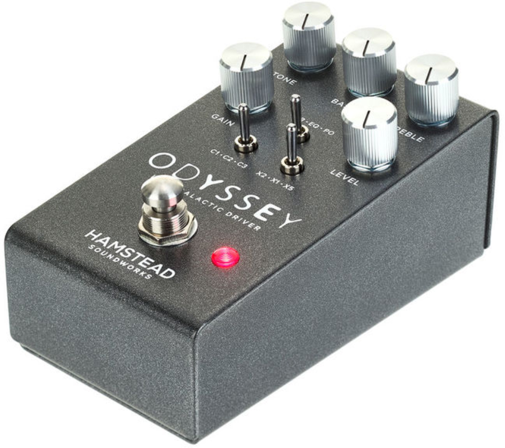 Hamstead Soundworks Odyssey Intergalactic Driver - Overdrive, distortion & fuzz effect pedal - Variation 1