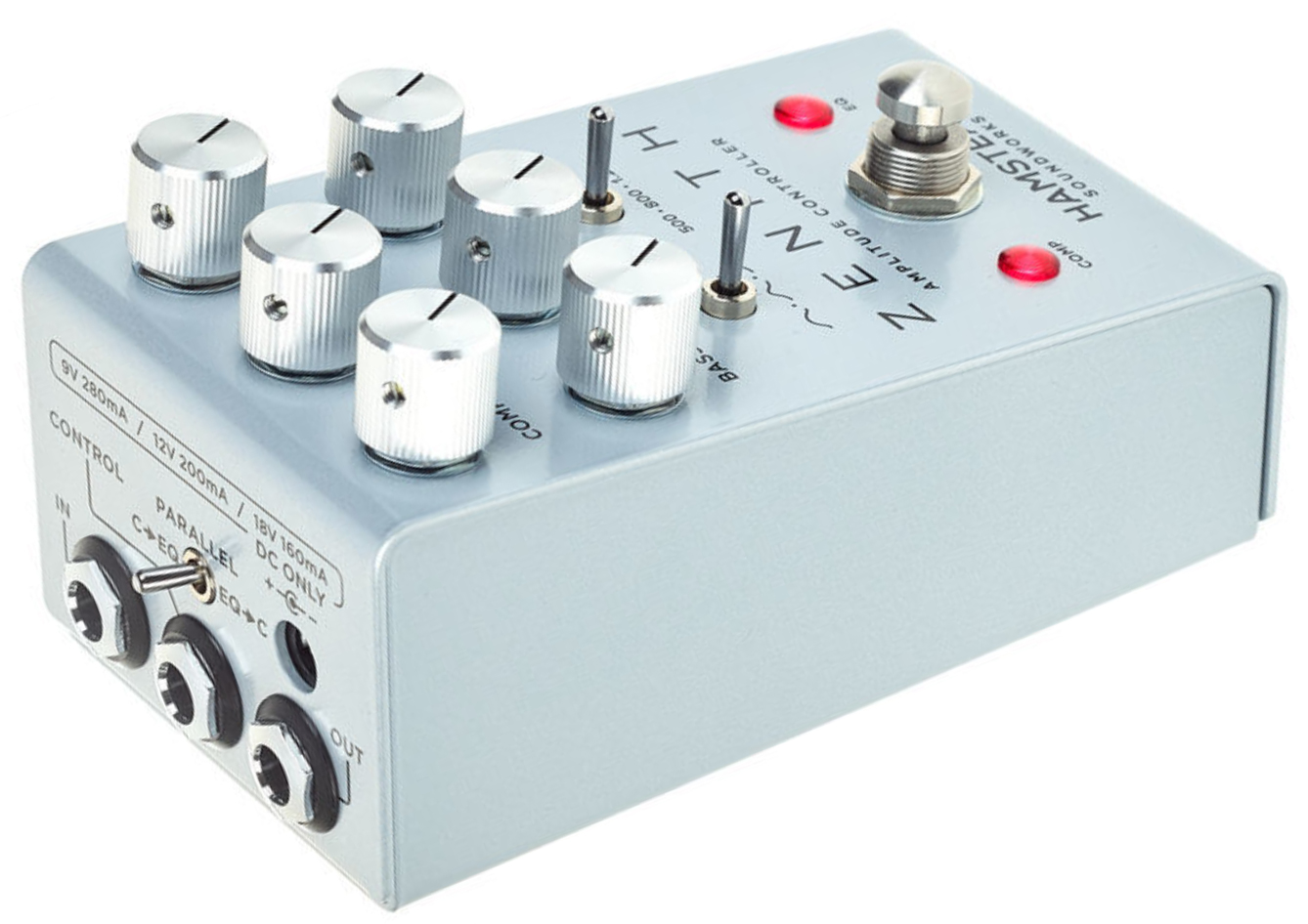 Hamstead Soundworks Zenith Amplitude Controller - Compressor, sustain & noise gate effect pedal - Variation 2