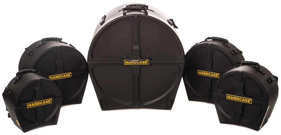 Hardcase Hardcase Fusion 22 5 Pcs Gc22 T10 T12 Ft14 Cc Drum Case