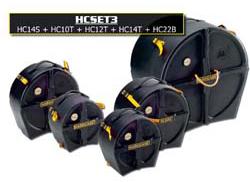 Hardcase Hrockfus  Pack  Batterie Fusion 22 5 Pieces - Drum case - Variation 1
