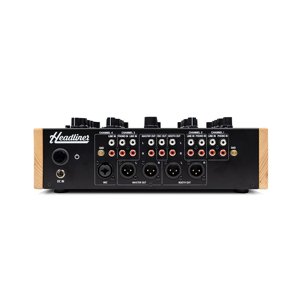 Headliner R4 4-channel Rotary Dj-mixer Hl90120 - DJ mixer - Variation 1