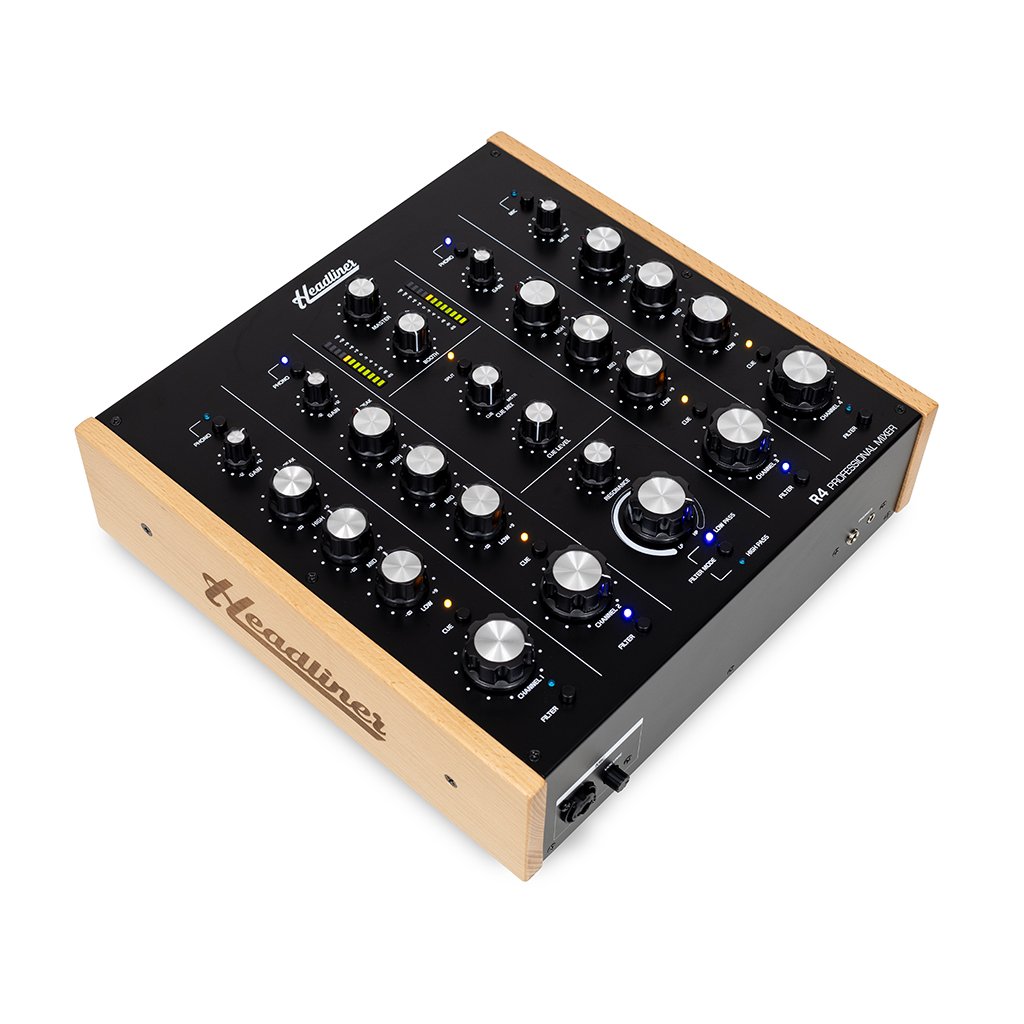 Headliner R4 4-channel Rotary Dj-mixer Hl90120 - DJ mixer - Variation 3