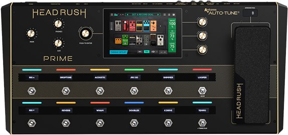 Headrush Prime Effect Processor - Guitar amp modeling simulation - Main picture