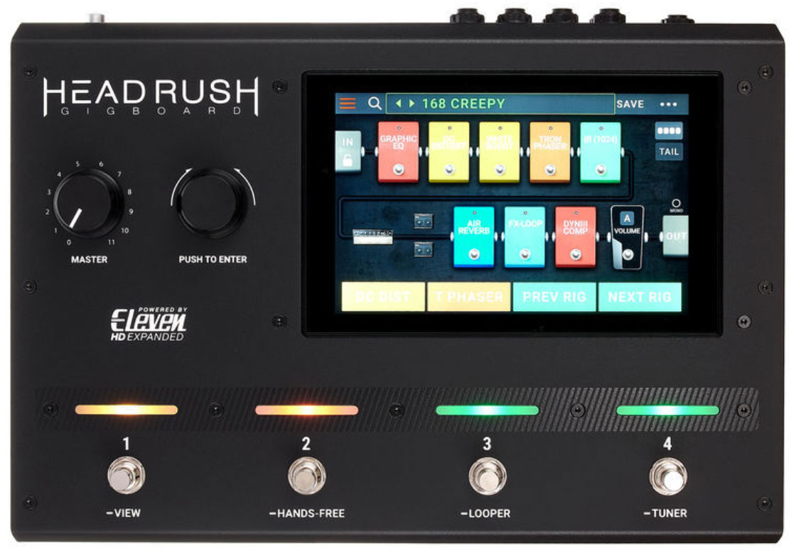 Headrush Gigboard Multieffect for electric guitar