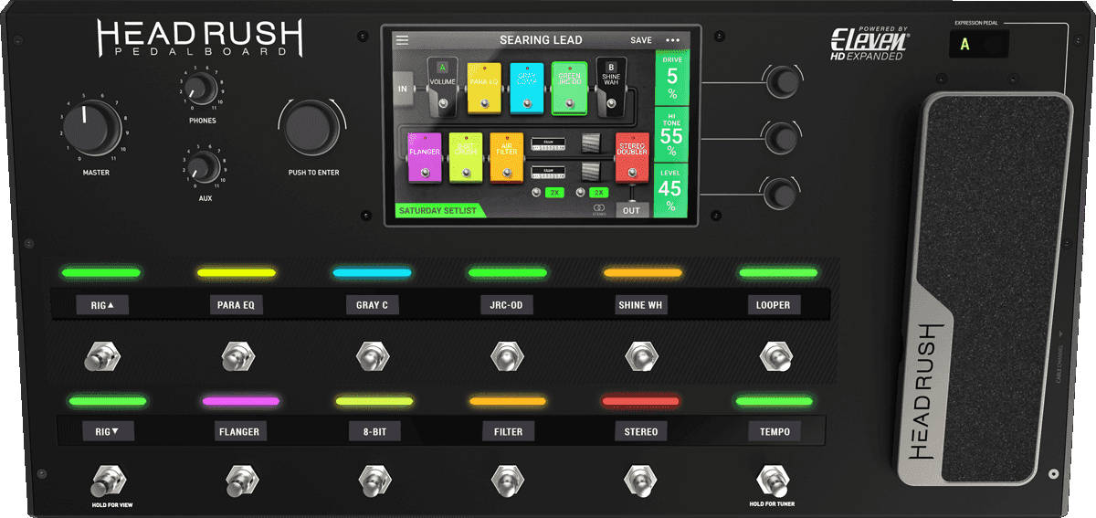 Headrush Pedalboard - Multieffect for electric guitar - Variation 1